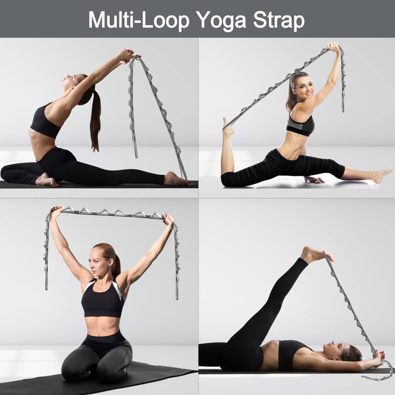 DASKING 2 Pack Daisy Chain, 180cm Yoga Hammock Extension Strap,