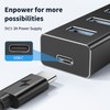 atolla Aluminum 7-Port USB 3.0 Hub with 1m Extension Cable