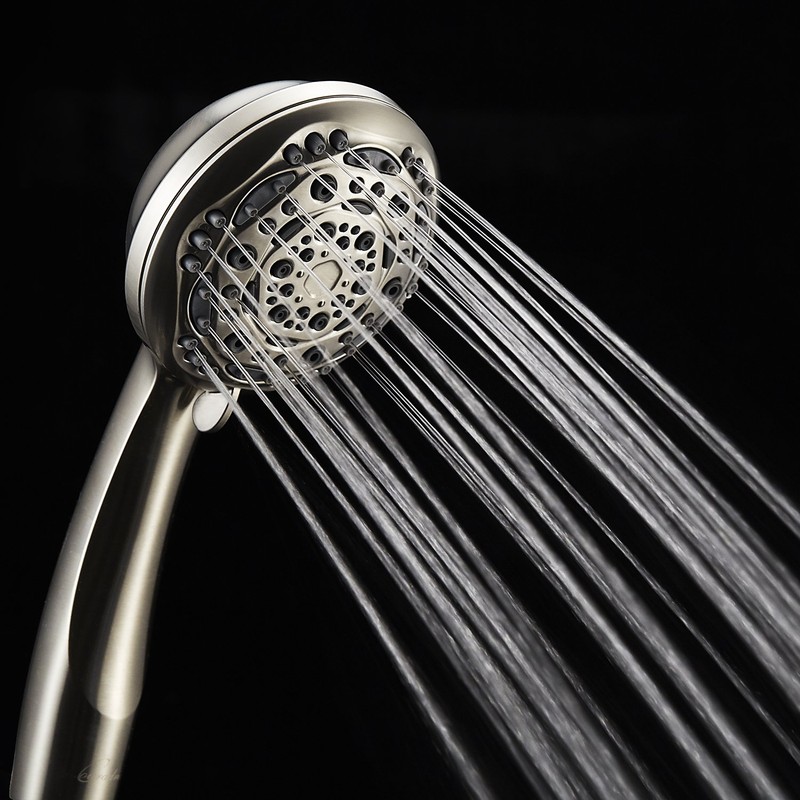Couradric Handheld Shower Head, 7-Function High Pressure Shower Head with