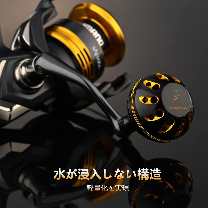 GOMEXUS 1.4 inches (35 mm) Power Reel Handle Knob for