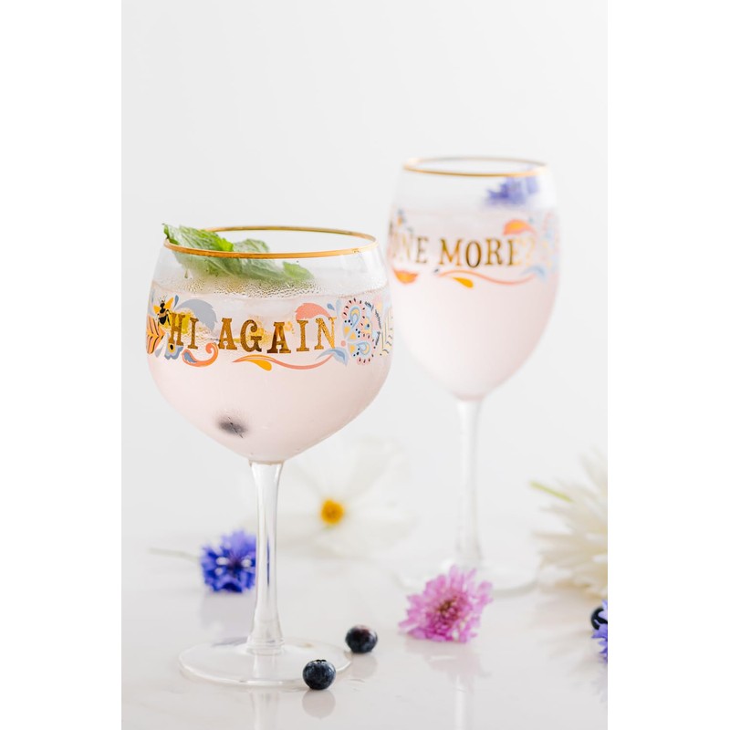 YVONNE ELLEN Glass Collection, Wine, Champagne, Gin (Slogan Gin)