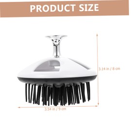 FOMIYES 2pcs Convenient Scalp Scraper Portable Scalp Massager Scalp Brush Hair Brush for Daily Use