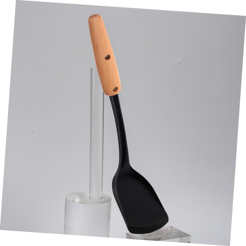 Ciieeo 1 Set Wooden Turner Handle Replacement Scalding Design for