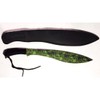 23" Overall Green Zombie Killer Design Machete with Nylon Case