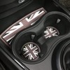 Union Jack Coaster PU Leather Shockproof Mat Pad Interior Anti-slip
