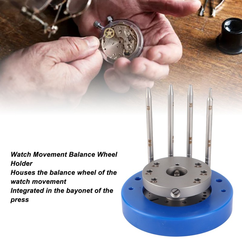 Watch Movement Balance Wheel Holder Repairing Professional Watch Balance Scales