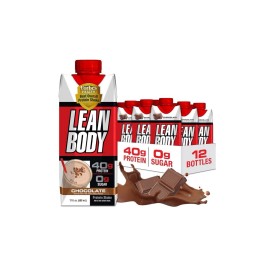 Lean Body Ready-to-Drink Chocolate Protein Shake, 40g Protein, Whey Blend