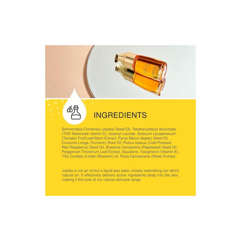 Jojoba Poción Resplandeciente De Vitamina C De 30Ml - Ascorbato