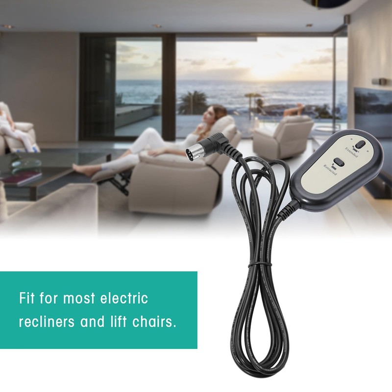 WPKD BLUEIY 2 Button Lift Chair Remote Control 5A Electric