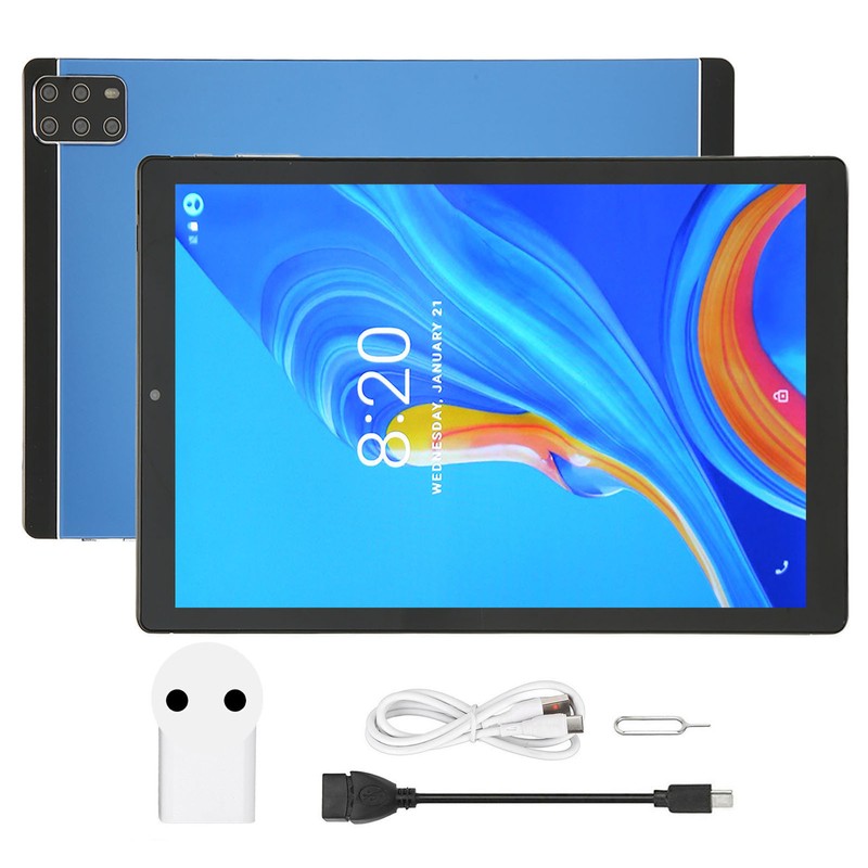 10.1 Inch Tablet for Android 12.0 5G WiFi 6GB 128GB