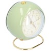 Alarm Clock Silent Non Ticking Metal Paint Power Saving Eye