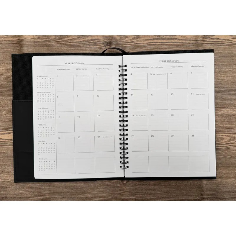 Agenda 2026 Semanal Personalizada Con Nombre