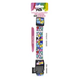 Fancy Pets Collar Galería Geo Glass Tamaño Grande para Perro