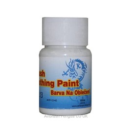 Airbrush Textile Paint Fengda white 40 ml