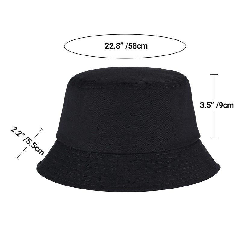Umeepar 100% Cotton Fishing Hat, Sun Hat, Summer Hat for