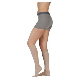 Juzo Soft 2001 20-30mmhg Compression Closed Toe Knee-High Stocking ,Beige,1 (I)