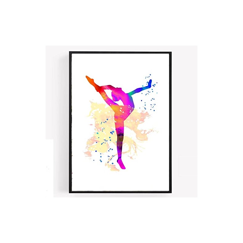 gfc Gymnast Gymnastics Print Picture Poster dance modern multicoloured Home