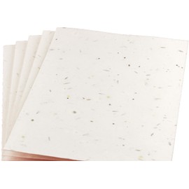A6 Plantable Card, 250gsm White Seeded Card Blanks (148mm x 105mm) (10 A6 Plantable Cards)