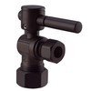 Westbrass 1/4-Turn Lever Handle Angle Stop, 5/8" OD x 3/8"