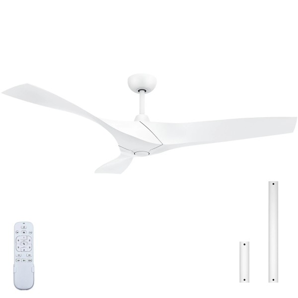 Moasis 52" 3-Blade Smart Ceiling Fan