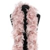 Deluxe Dust Storm Pink Feather Boa 100g and 180cm