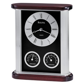 Bulova B7590 Belvedere Executive Clock