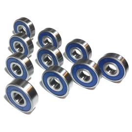 Unbranded QTY 10 / 6201 RS 6201 2RS BEARINGS 12X32X10 6201RS / 10 PIECES SET 10X