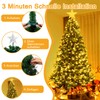 WUQNGI Fairy Lights Christmas Tree 200 cm 400 LEDs