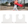 2pcs Baseball Bat Holder for Vertical Display Sturdy Acrylic Bat