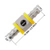 3/8 Fuel Pressure Sensor Quick Connector T - Fitting Adapter