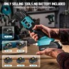 Cordless Oscillating Tool Compatible with Makita Battery, 21000 OPM Max