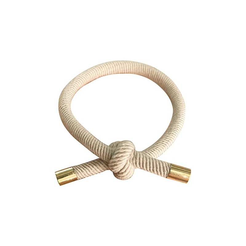UDeBe Hair SlideProof Knot Hair Tie Bracelets Elastics 10 Counts