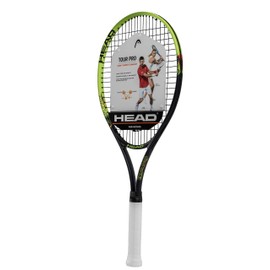 HEAD Tour Pro Tennis Racket - Pre-Strung Head Light Balance 27 Inch Racquet - 4 3/8 In Grip, Yellow