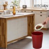 UUJOLY Small Trash Can Wastebasket Garbage Can Container Bins for