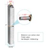 MOUNTAIN_ARK 4 Pack 7" Weld On Bullet Hinges with Grease