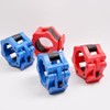 Lock jaw end caps individually secure the ends of the barbell. / 락조 마구리 낱개 바벨 끝을 튼튼히 고정