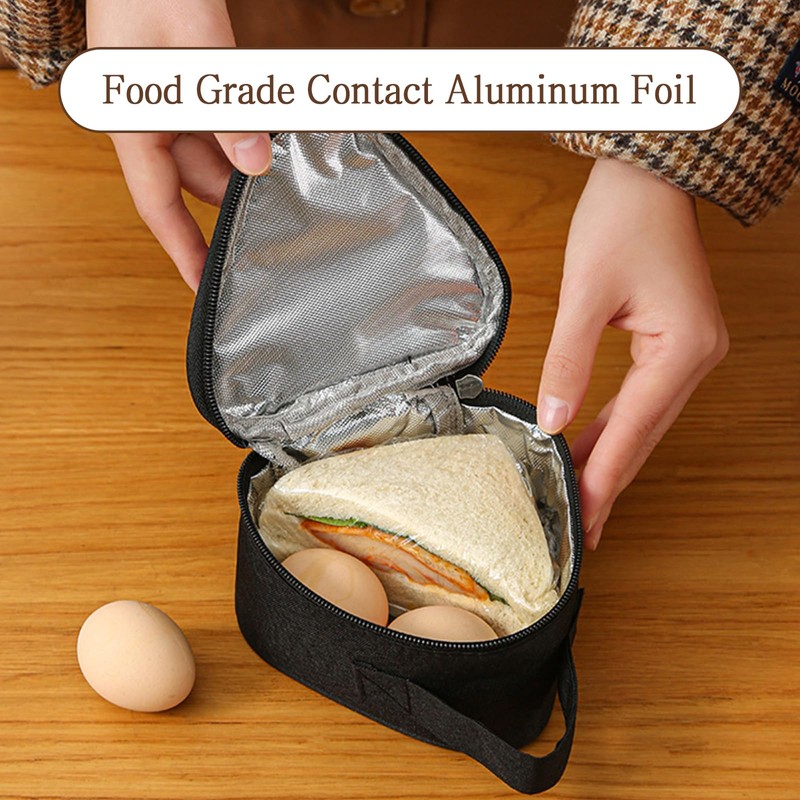 Toguma Triangular Insulated Bag Small Reusable Snack Bags Sandwich Bag