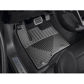 WeatherTech All-Weather Floor Mats for Taurus, MKS - 1st Row (W238), Black