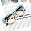ICARA Oprah style Bling Rhinestone Cat Eye Reading Glasses for