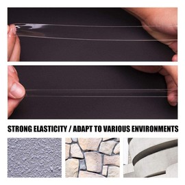 Dpm tapes Tesa 4965 - Tape with High Cut and High/Low Temperature Resistance, Top-of-The-Line Acrylic Adhesive, Transparent (0.24 inches x 164 feet)