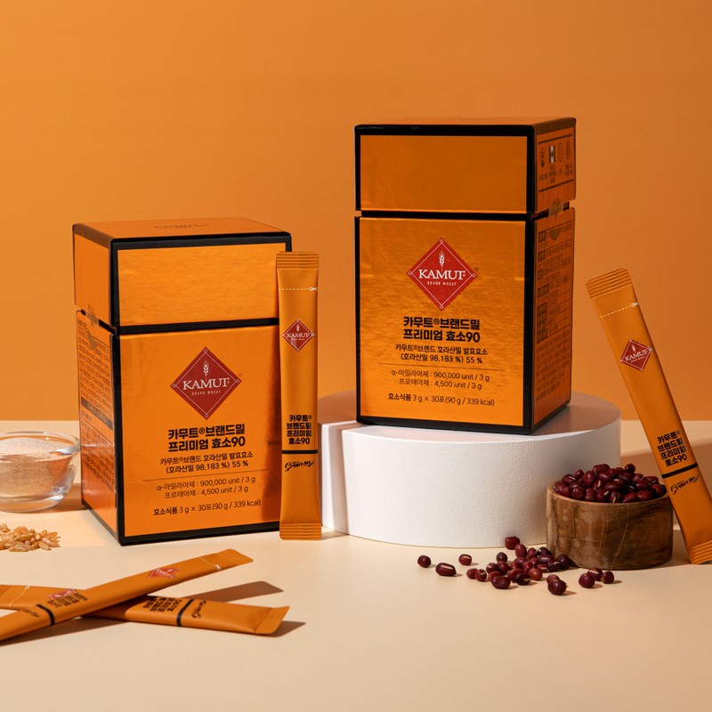 Grain On Kamut Brand Wheat Premium Enzyme 90 30 sachets,
