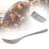 Pure Titanium Cutlery Outdoor Camping Tableware Portable Flatware for Backpacking