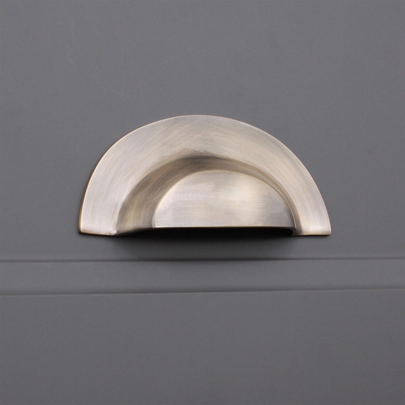 Infinity Decor Set of 4 Traditional Style Solid Brass 105mm