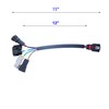 Sheisor Upgrading LED Headlight Conversion Harness, Upgrade Headlamp Wire Harness