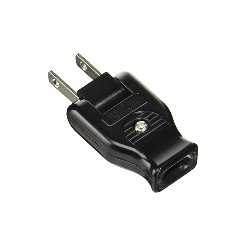 ELPA Movie Plug Wiring Outlet 125V 15A 30mm A-24H(BK)