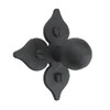 Bushere and Son Rustic Spanish Style Spade Wrought Iron Cabinet