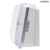 Formia HT-A023W-WH Alarm Clock, Light, Silent, Continuous Second Hand, Easy