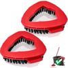 Scrub Brush, 2 Pack Spin Scrub Brush Replacement Head, Stiff