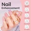 Modelones Builder Gel 6 Colors, 8-in-ONE Pink Clear Gel Builder