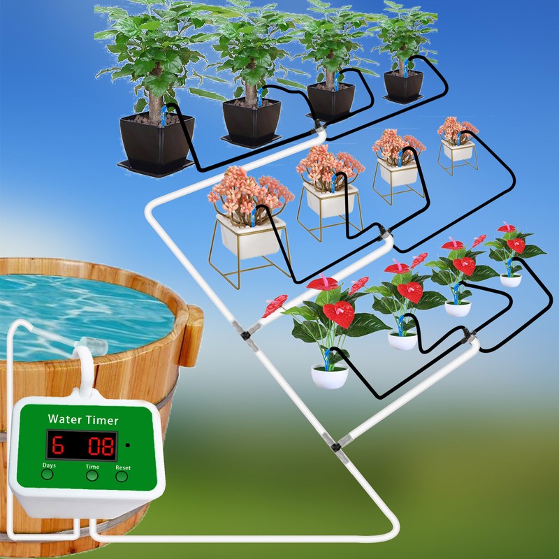 Automatic Watering Machine Kit Convenient Water Saving Self Watering System
